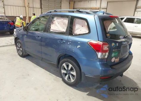 2018 Subaru Forester 2.5I из США, поврежденный, VIN JF2SJABC6JH509792